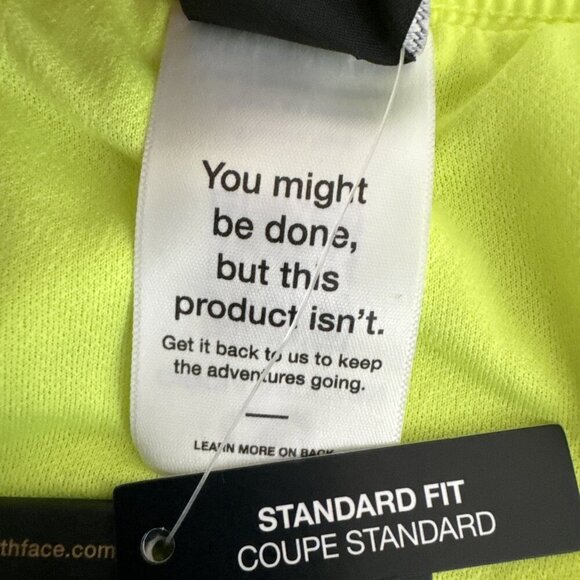 The North Face Men's XXL Elevation Short LED Yellow Lightweight Performance - Picture 7 of 14